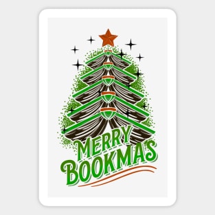 Bookish Ugly Christmas. Ugly Christmas Tree. Magnet